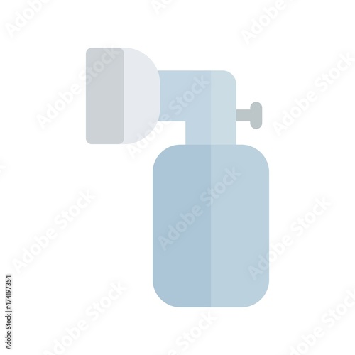 Ambu bag Flat Light Vector Icon Design