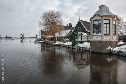 Typical dutch village, Zaanse Schans