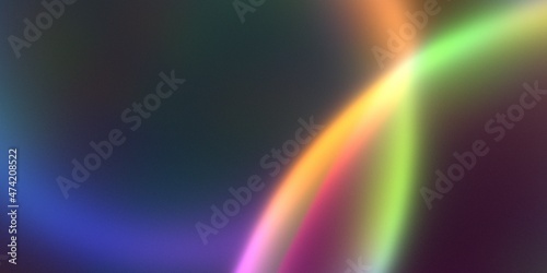abstract background with glowing lines, bubbles, with aesthetic noise