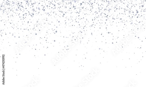 Glitter on white background. Colors glittering of Holiday's Season on white background