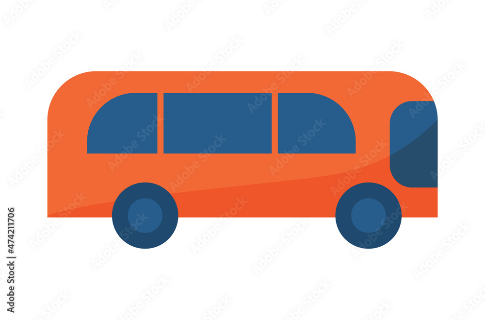 Tourist bus, Easy to edit and pinch. Vector flat plane style illustration. Tourist bus, Easy to edit and pinch. Vector flat plane style illustration.