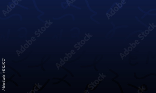 dark blue background with wave abstract set
