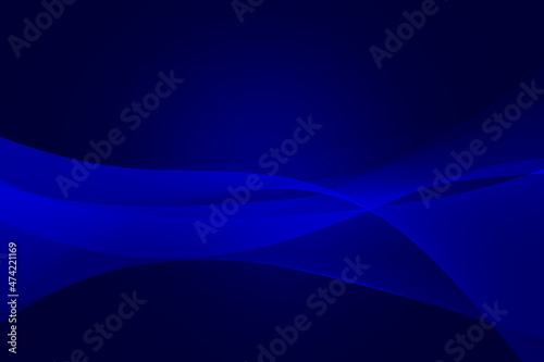 abstract blue wave background template