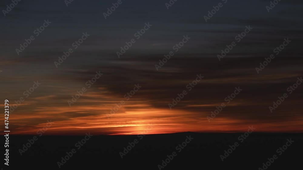 Sunrise over the High Desert Zoom Out Timelapse Sunrise over the High Desert Zoom Out Timelapse