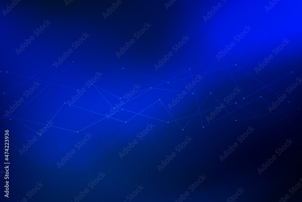 Abstract geometric blue color background with modern stripes pattern, technology design. Vector illustration. Abstract geometric blue color background with modern stripes pattern, technology design. Vector illustration.