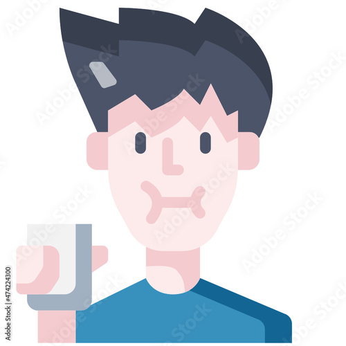 mouthwash flat icon