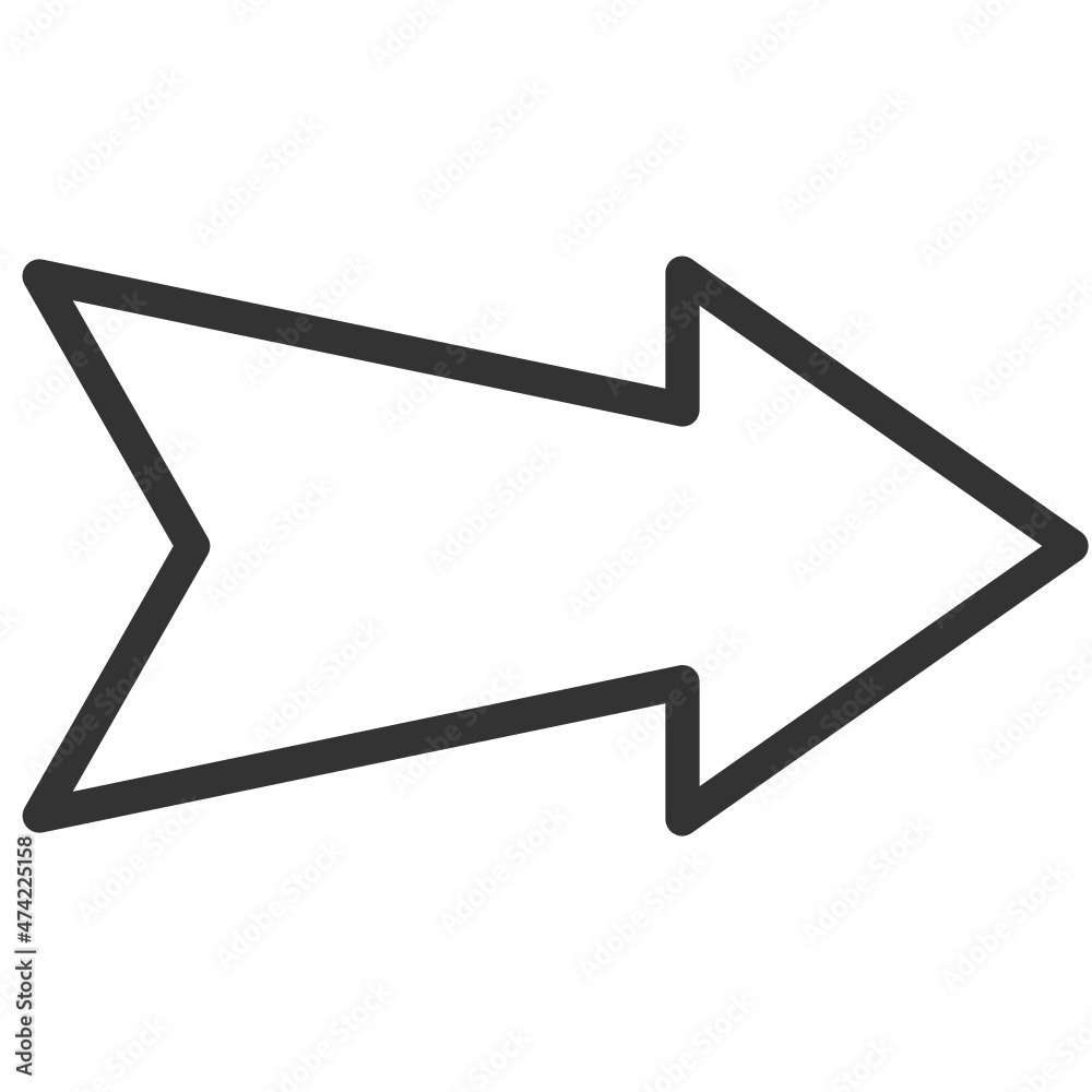 Vector outline icon, sign and symbol 64x64 Pixel, white background