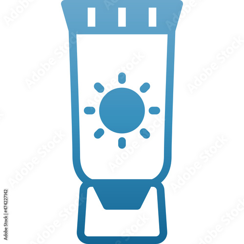 sunblock gradient icon
