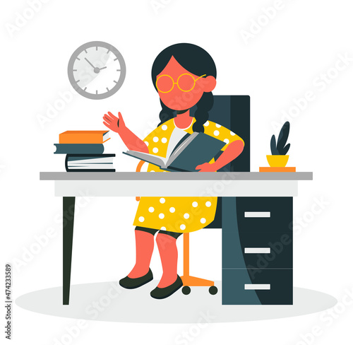 Concept of office routine