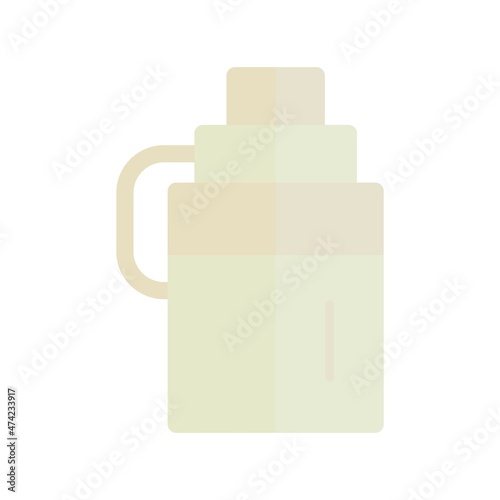 Olive Oil Flat Light Vector Icon Design