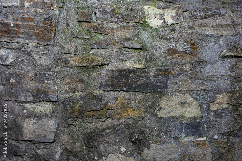 Old castle wall