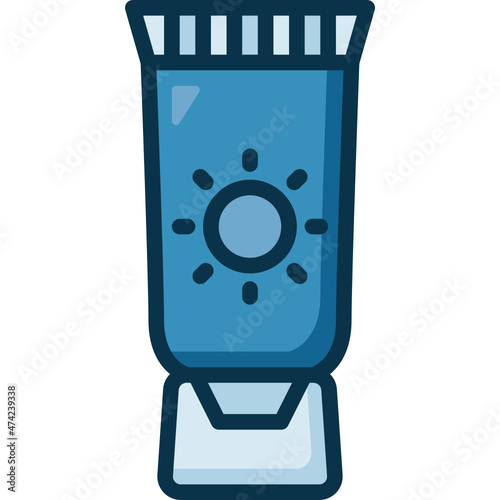 sunblock Two Tone icon