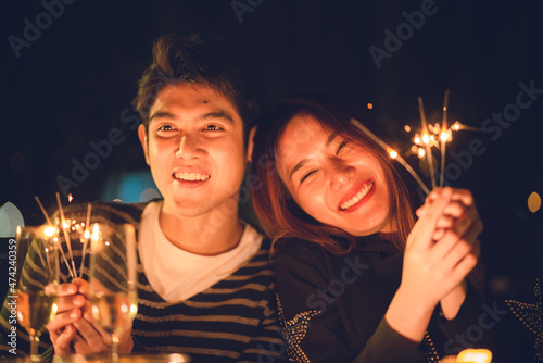 couple celebration concept,...