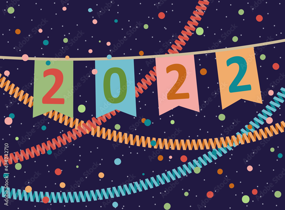 2022, new Year, Christmas. Vector illustration. 2022, new Year, Christmas. Vector illustration.