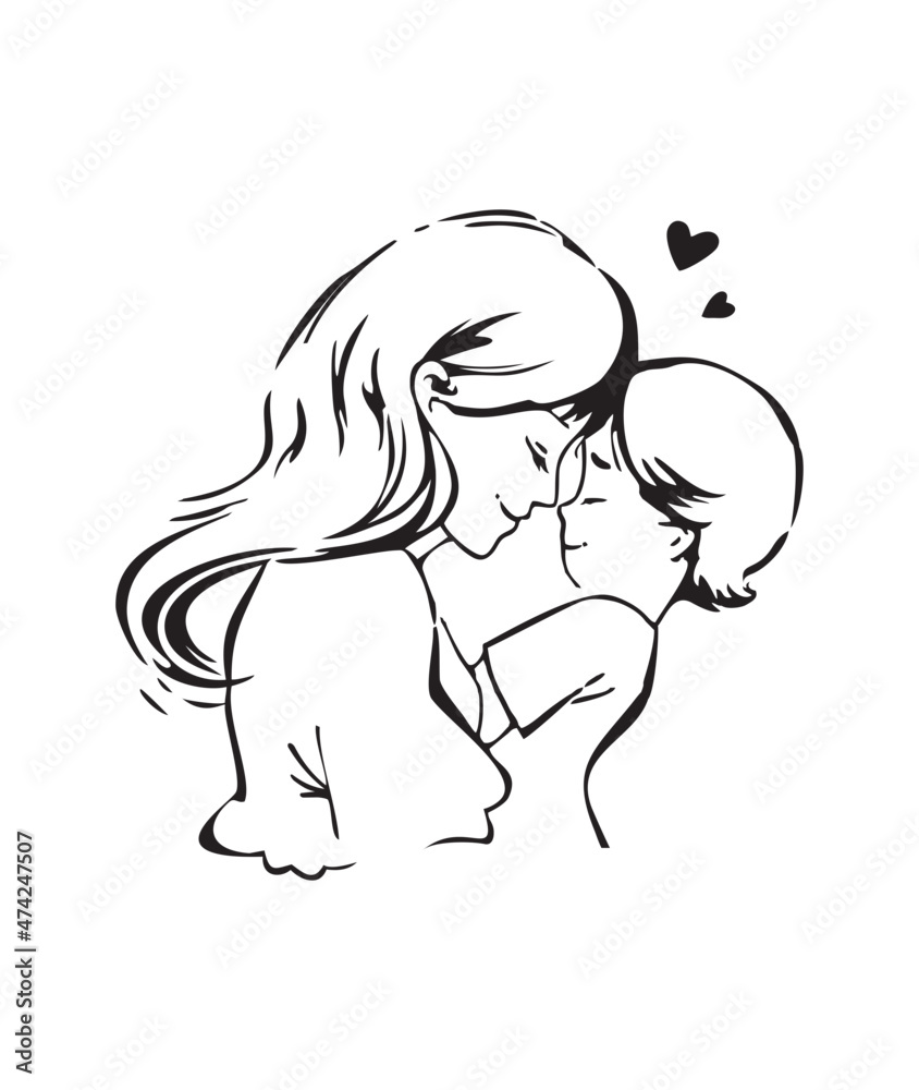 mom and baby, baby in mom's arms, mom hugs her son, daughter, tenderness, mom's day, love, family, dear soul, birthday, postcard, girl silhouettes mom and baby, baby in mom's arms, mom hugs her son, daughter, tenderness, mom's day, love, family, dear soul, birthday, postcard, girl silhouettes