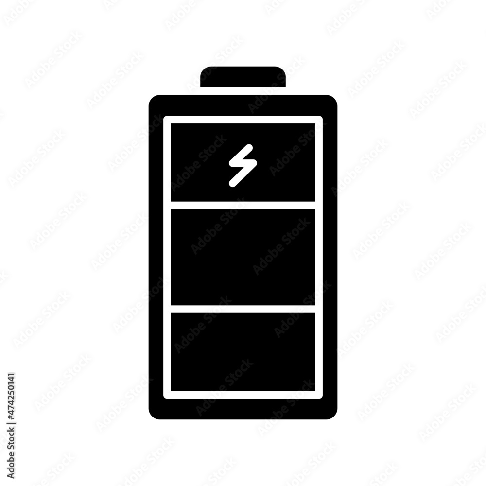 Eco battery icon Eco battery icon