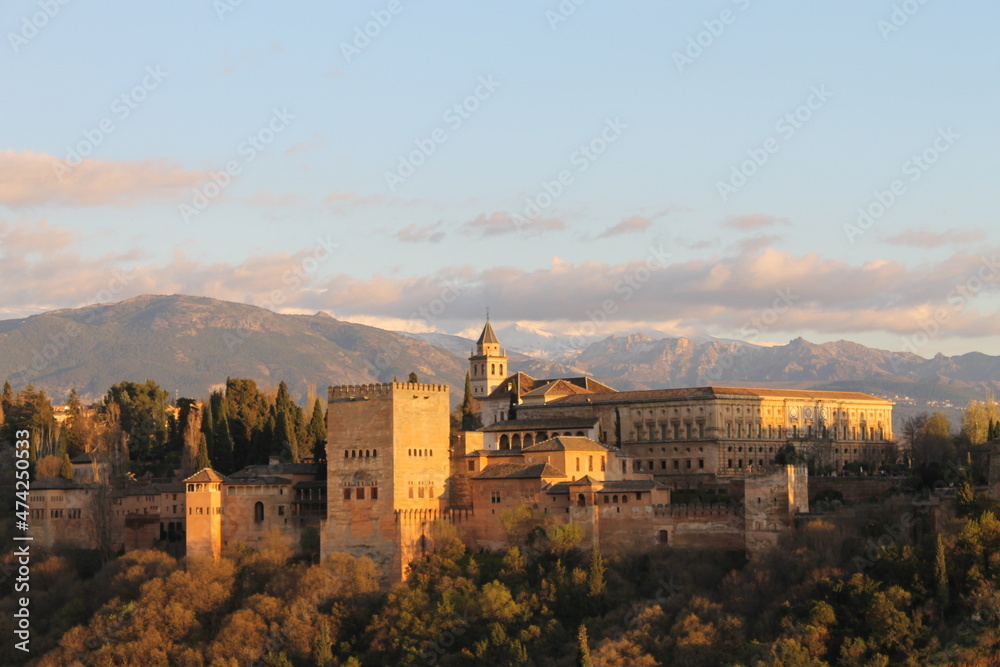 Alcazar Grenade (Alhambra), Andalousie, Espagne