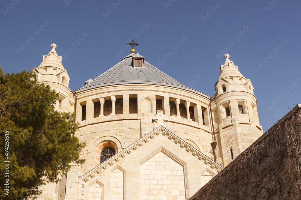 Cathedral of St. Jacob in the Old City of Jerusalem.