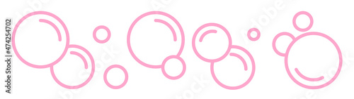 Soap bubble icon. Soap bubble, soda pop, bathroom, shower, bubble. Vector illustration.