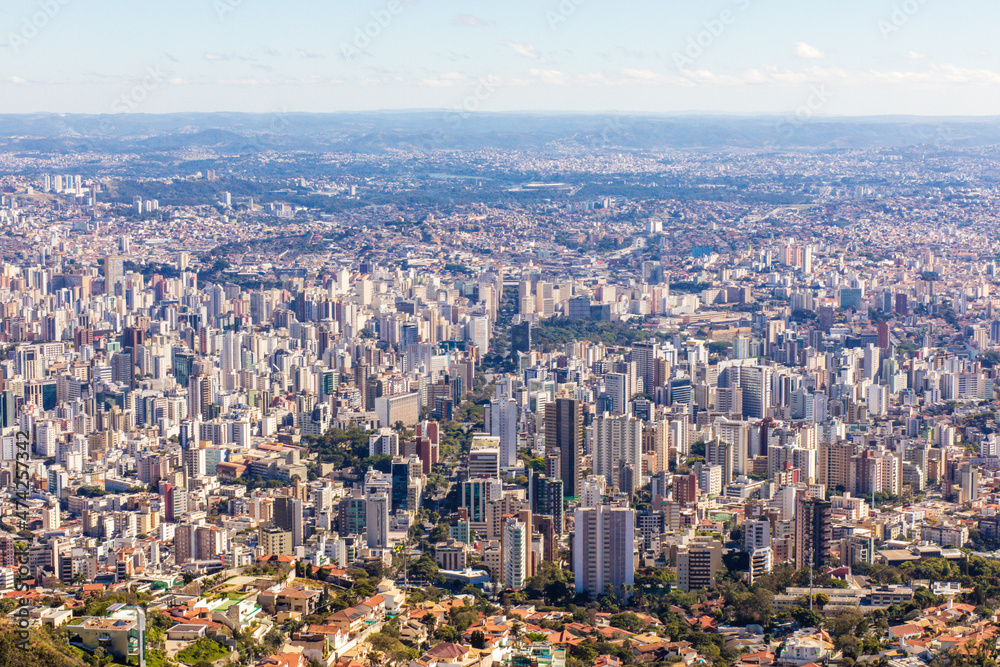 Panoramic view of the city of Belo Horizonte