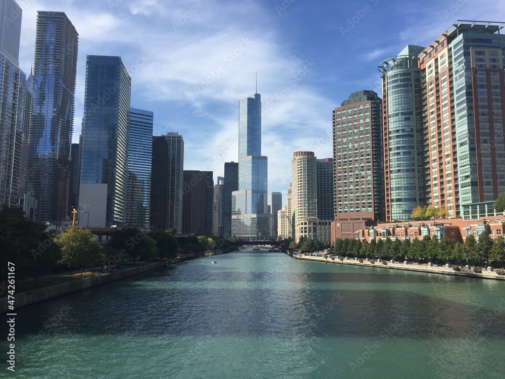 Fototapeta premium Chicago Waterway