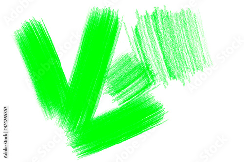 Texture in a fluid art style of green.