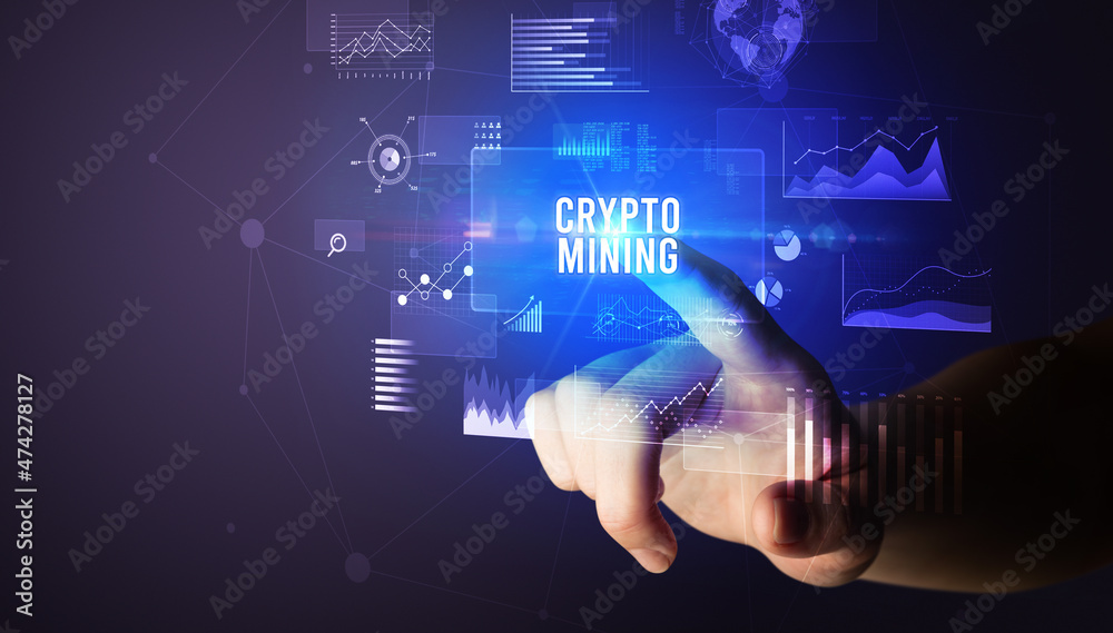 hand touching digital button, modern technology concept hand touching digital button, modern technology concept