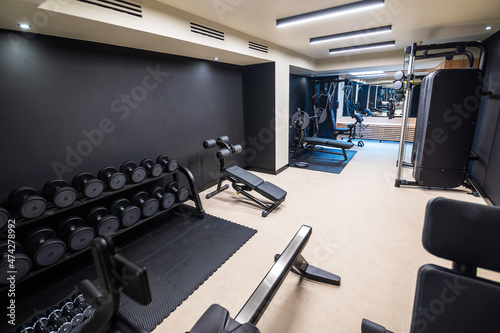 Modern gym for fitness
