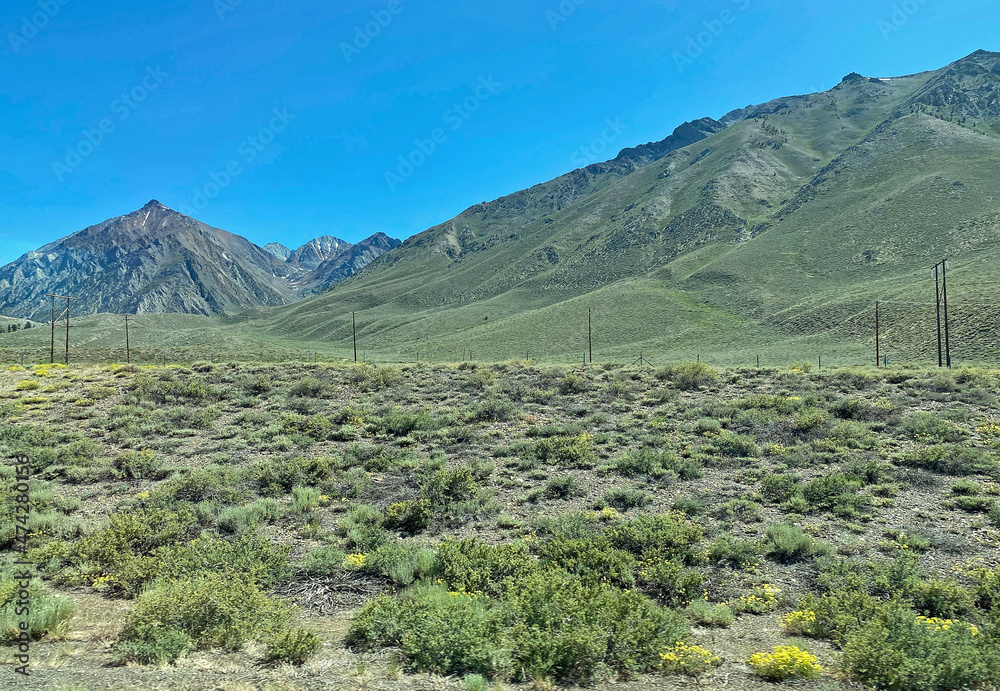 Eastern Sierra scenery, California