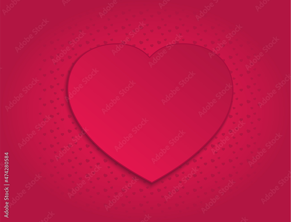Heart greeting card, Happy Valentine's Day, blank Heart greeting card, Happy Valentine's Day, blank