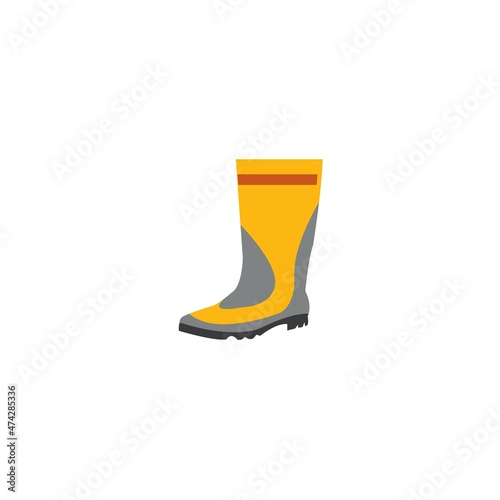 Rain boots icon.