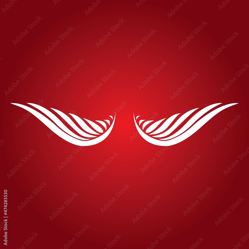 Obraz premium Wing logo.