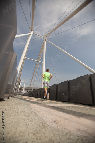 Running on the bridge