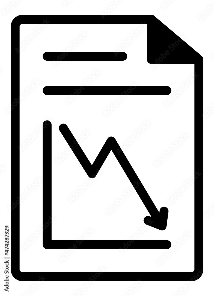 Document Flat Icon Isolated On White Background Document Flat Icon Isolated On White Background