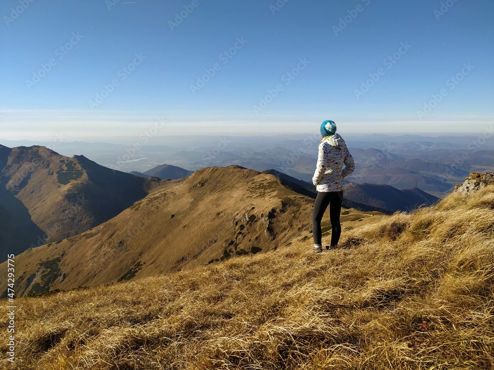 Obraz premium Mala Fatra mountain and national park in Slovakia