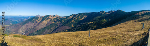 Mala Fatra mountain and national park in Slovakia