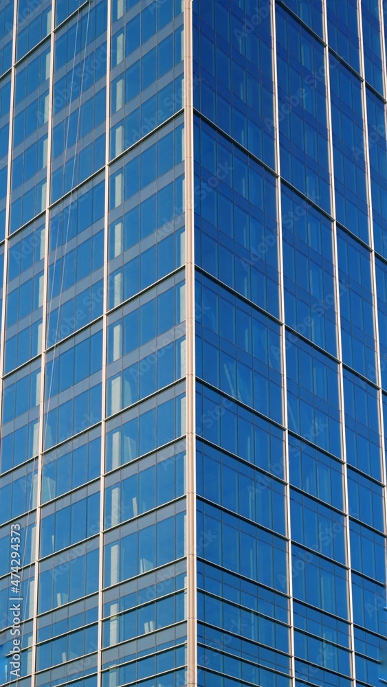 modern office building symmetrical 