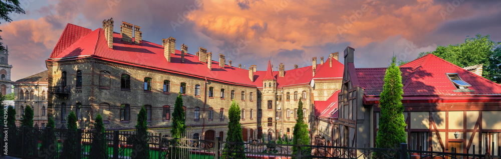 Naklejka premium The state emergency service of Ukraine in Lviv