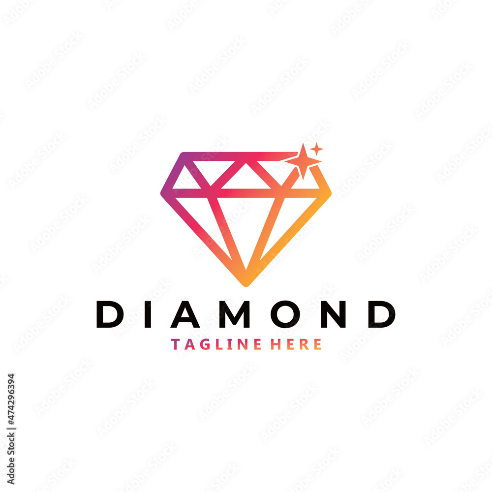 diamond logo icon diamond logo icon