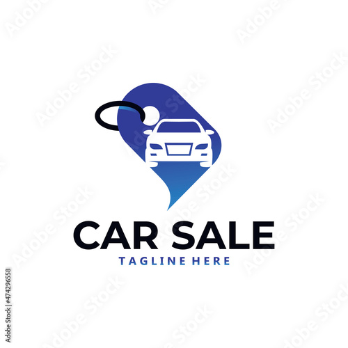 sale logo concept icon