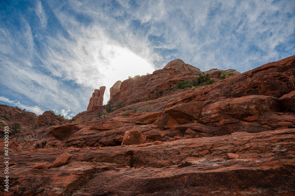 Red Rock county mountains in Sedona Arizona