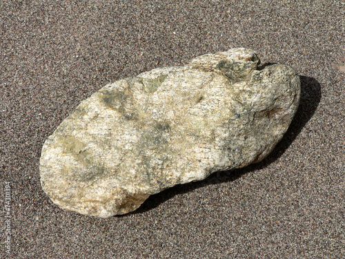 stone on the sand