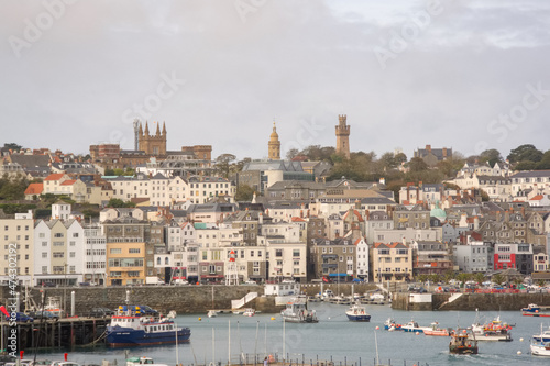 View of Saint Peter Port, Guernsey © Kaori