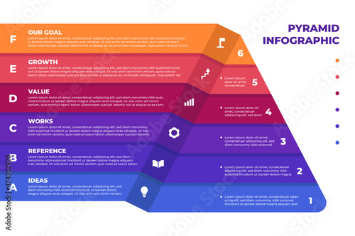 Triangle Pyramid Infographic Presentation