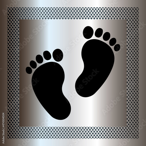 Logo bébé à bord.