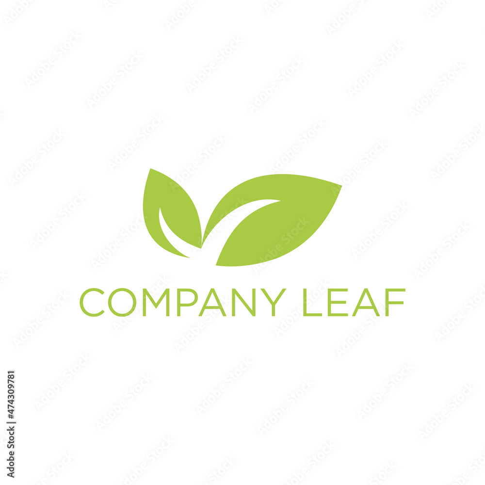 leaf eco friendly logo leaf eco friendly logo