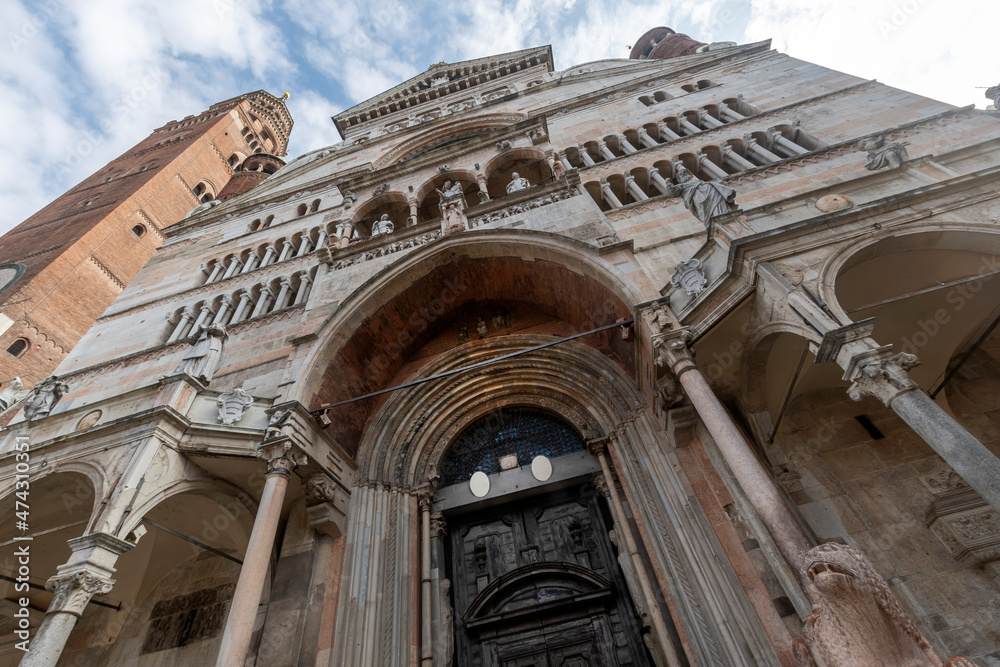 The cathedral of Cremona, also known as the cathedral of Santa Maria Assunta