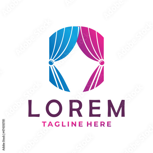 curtain logo icon
