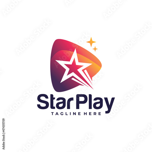 play star logo icon
