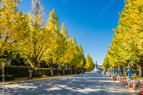 秋の靖国神社